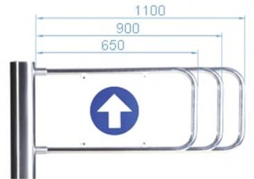 PERCo - AG - 1100 створка для стойки калитки PERCo - WMD - 05S