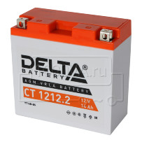 Deltа CT 1212.2 Мотоаккумулятор, 12В, 14А/ч