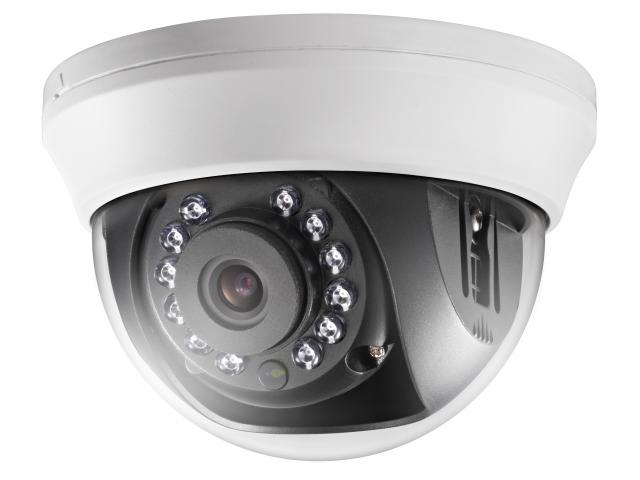 HikVision DS - 2CE56D1T - IRMM 2Мп внутренняя купольная HD - TVI камера с ИК - подсветкой до 20м2Мп CMOS