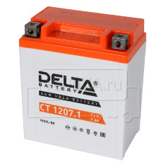 Deltа CT 1207.1 Мотоаккумулятор, 12В, 7А/ч