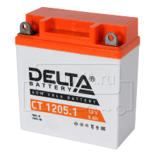 Deltа CT 1205.1 Мотоаккумулятор, 12В, 5А/ч