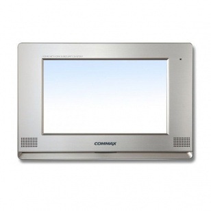 COMMAX CDV-1020AE/VIZIT (Белый) Монитор цветного видеодомофона, 10.2", TFT LCD, PAL/NTSC, LED подсветка, Toch Screen, hands free, память на 128 кадров, адаптирован к VIZIT, 318х215х53мм, AC 110-240В