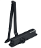 NOTEDO DC-030-130 DA+BC EN2-5 (черный) Дверной доводчик, до 130кг/1250мм, от -30°С до +60°С, тяга в комплекте