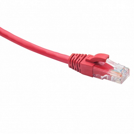 DATAREX RJ45-RJ45 U/UTP Cat.5e LSZH нг(А)-HF (DR-181305) Патч-корд (коммутационный шнур)  0.5м, красный