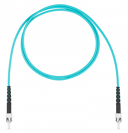 DATAREX ST-ST симплекс (simplex) OM3, нг(А)-HF, бирюзовый, 20 м Шнур оптический коммутационный (патч-корд)