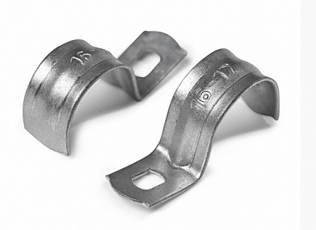ПожТехКабель PTK-Accessories (850-005) Скоба металлическая однолапковая 19-20мм (100шт/уп)