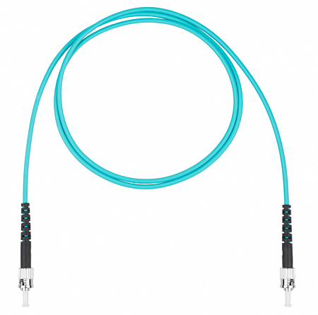 DATAREX ST-ST симплекс (simplex) OM3, нг(А)-HF, бирюзовый, 1,5 м Шнур оптический коммутационный (патч-корд)