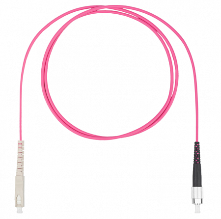 DATAREX SC-FC симплекс (simplex) OM4, нг(А)-HF, маджента, 0,5 м Шнур оптический коммутационный (патч-корд)