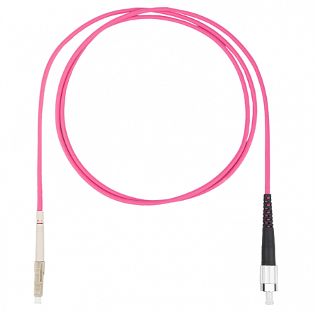 DATAREX LC-FC симплекс (simplex) OM4, нг(А)-HF, маджента, 7,0 м Шнур оптический коммутационный (патч-корд)